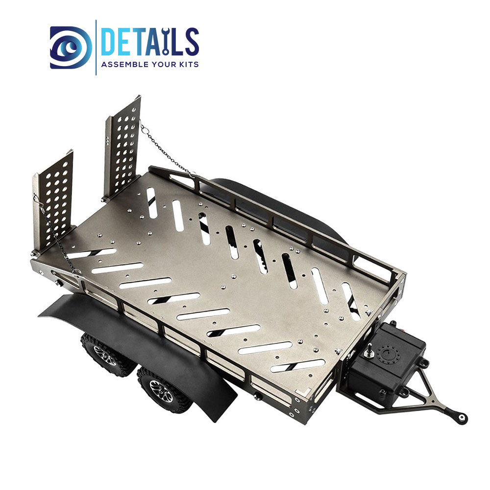 Hobby Details Quality 1/16 1/18 Trailer with LED Lights