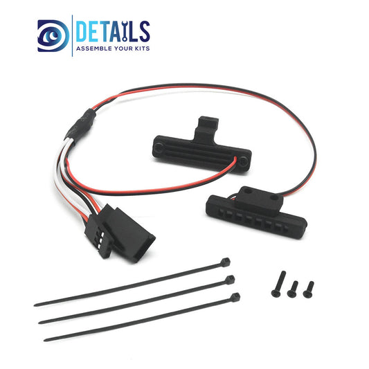 Hobby Light Bar Front and Rear for Arrma 1/18 TYPHON GROM Upgrade Parts