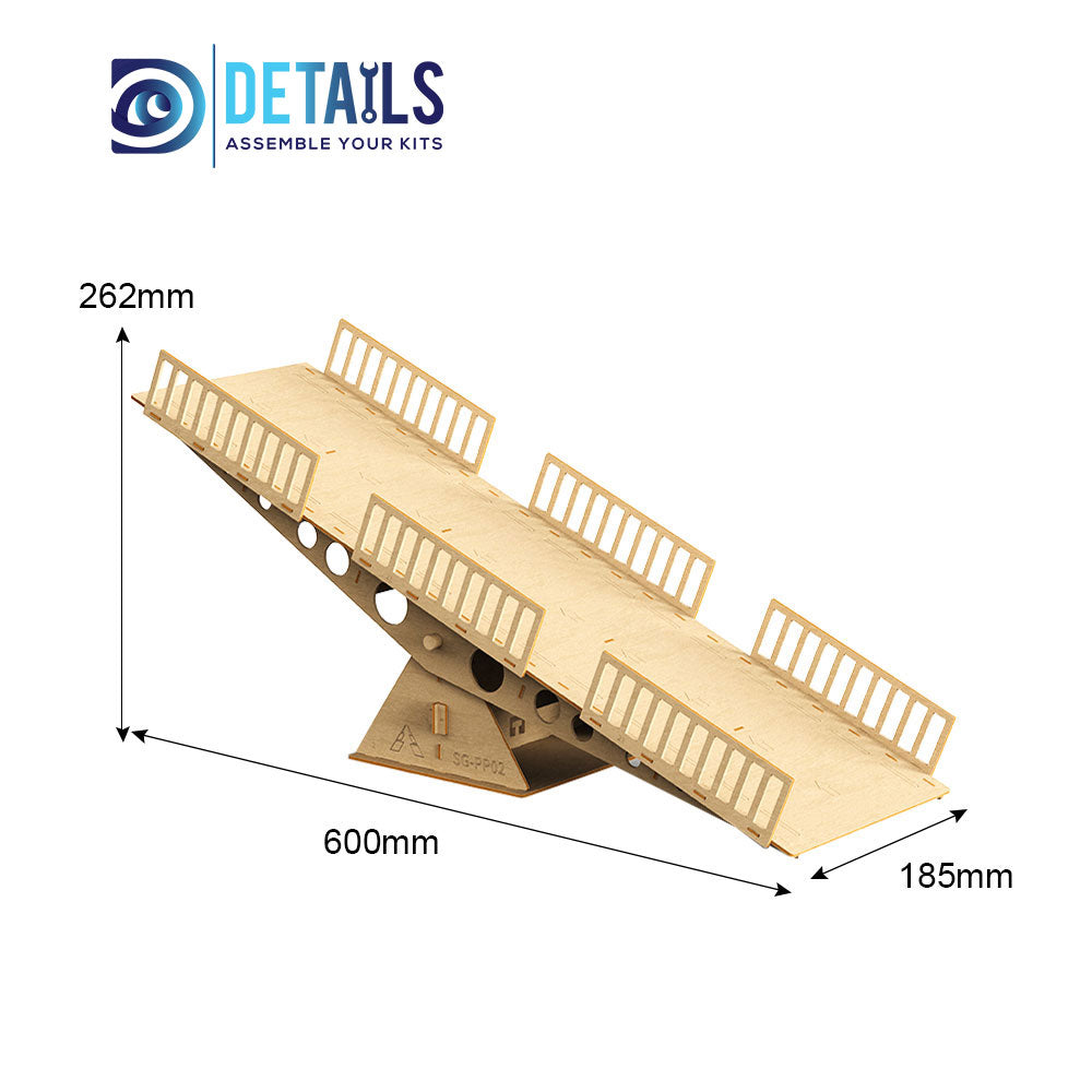 High density wood board climaing car props B