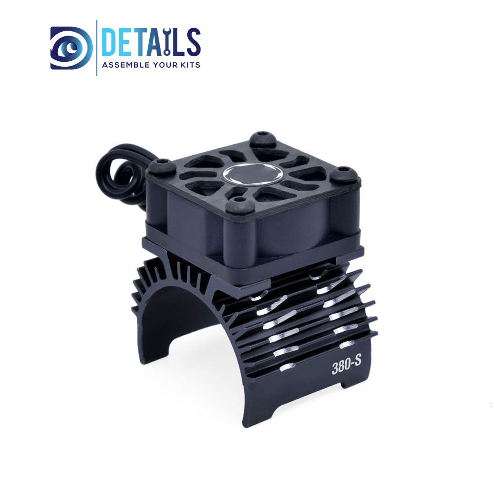 Hobby Details 28/29mm RC Car Motor Cooling Fan with Heatsink 32000RPM(380-S)