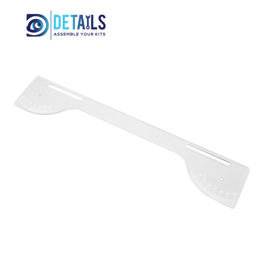 1/8 Off Road Buggy Chassis Setup System Silver