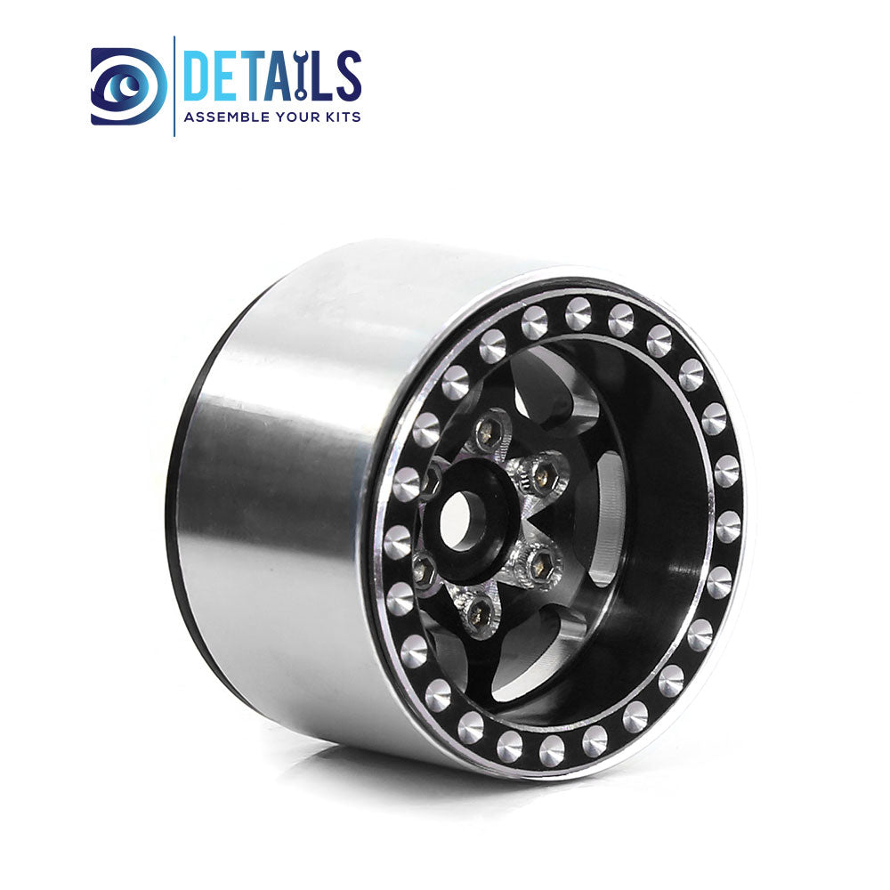 1.0" Aluminum Crawler Wheels For SCX24 TRX4M 4pcs/set