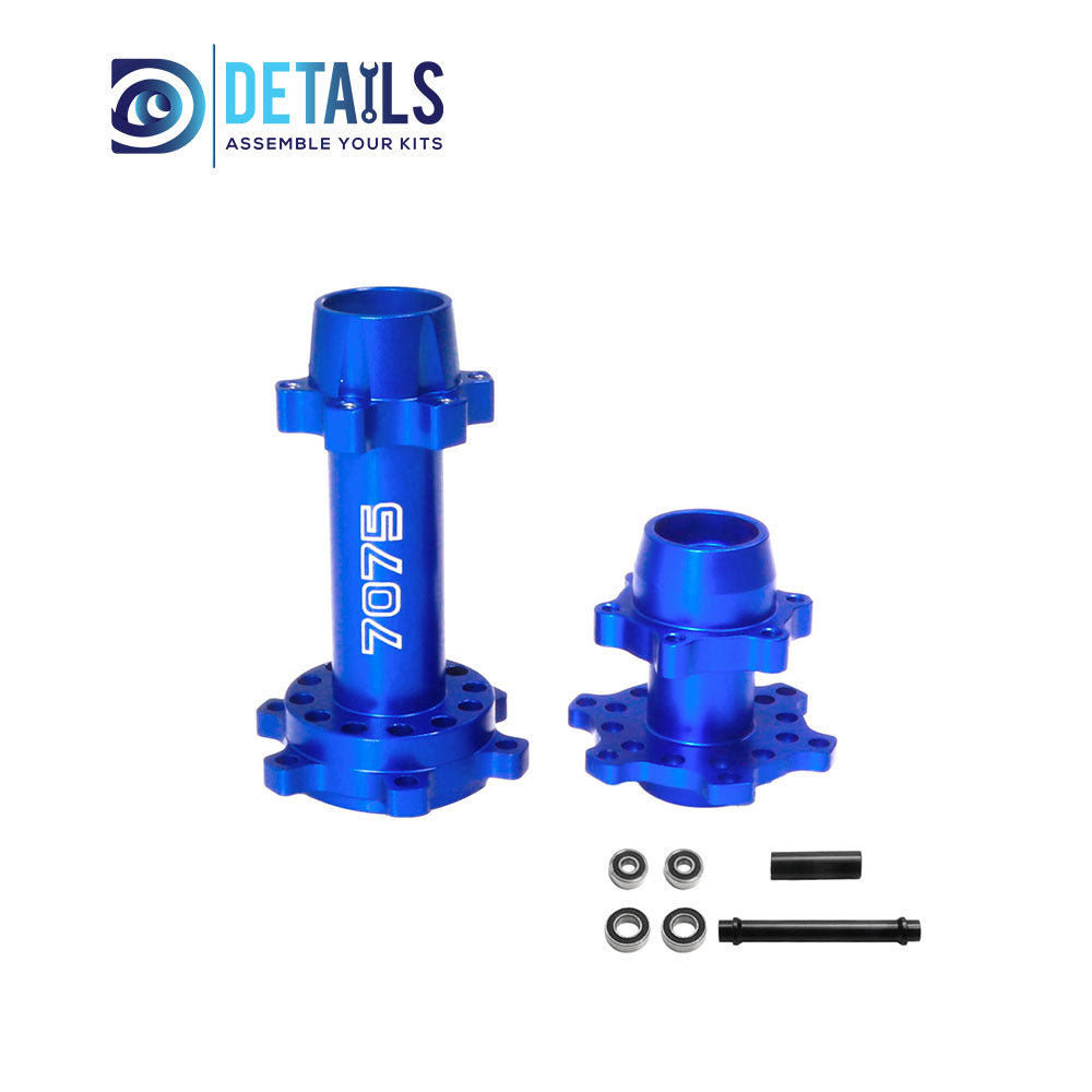 7075 Aluminum Front Rear WheelAxle Shaft for LOSI 1/4 Promoto MX Motorcycle
