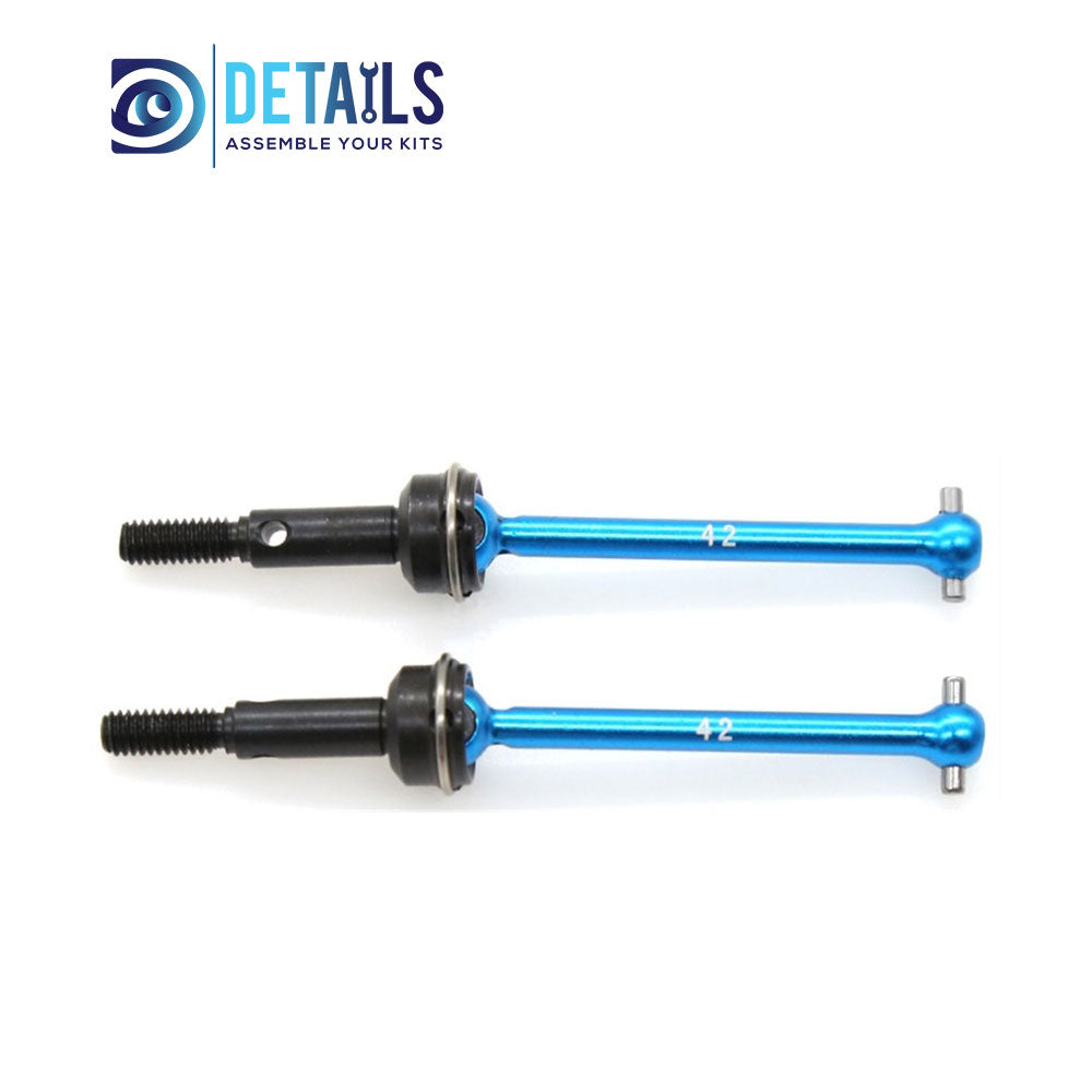 Front Drive Shaft CVD 54515 54516 42mm for Tamiya XV-01 TC-01 XV01 TC01 1/10 RC Car Upgrades Parts