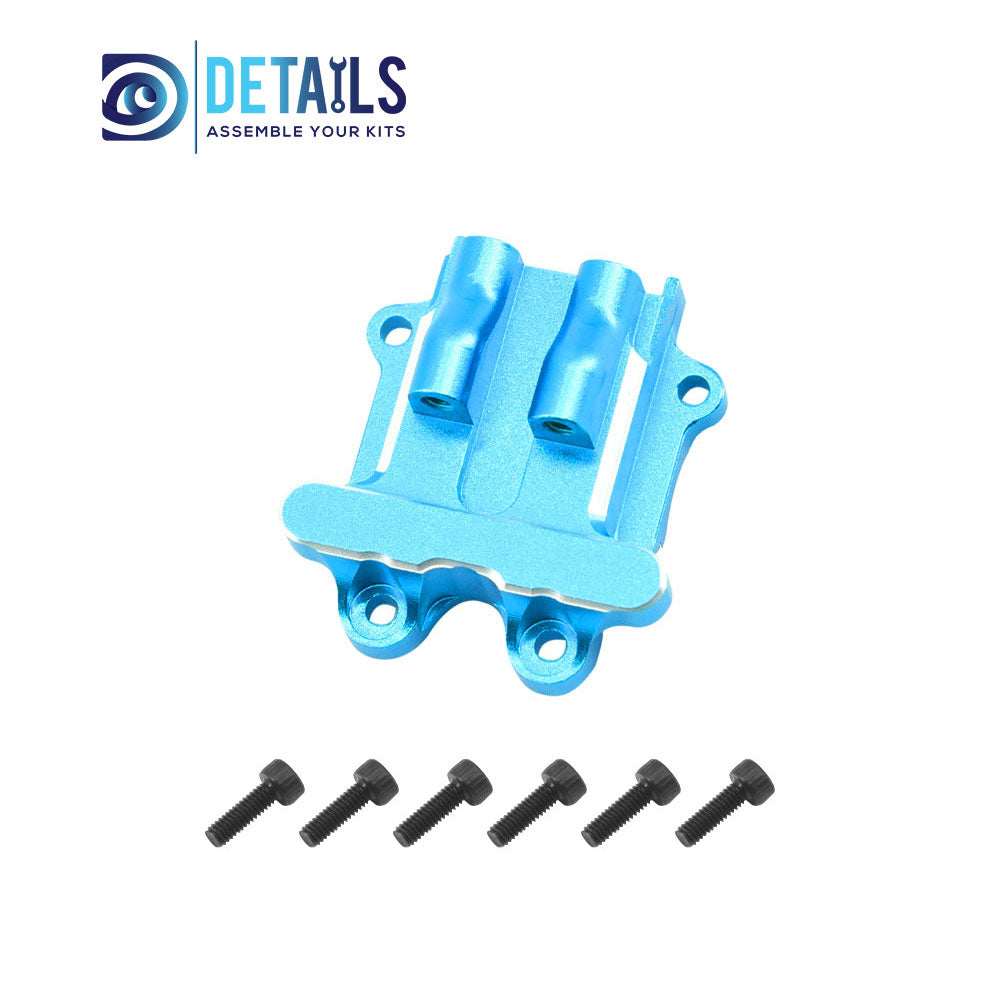 Aluminum Front Gearbox Covers For ARRMA 1/18 GRANITE GROM &nbsp;Upgrade Parts 1pcs  DTAR11808