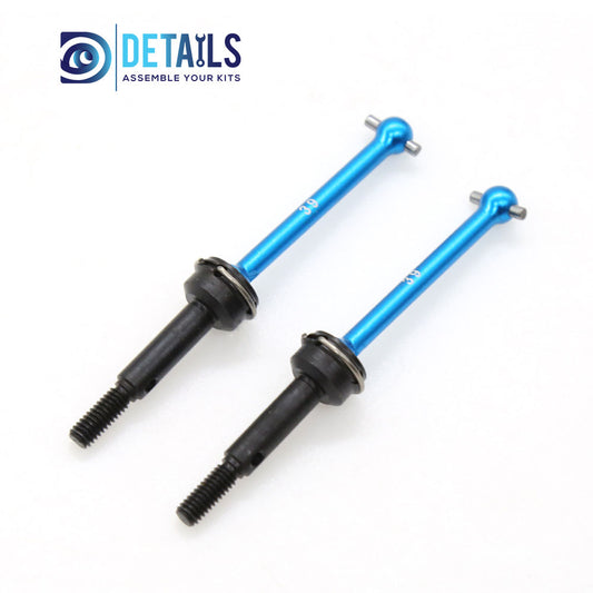 Rear Drive Shaft CVD 54515 54516 39mm for Tamiya XV01 TC01 1/10 RC Car Upgrades Parts