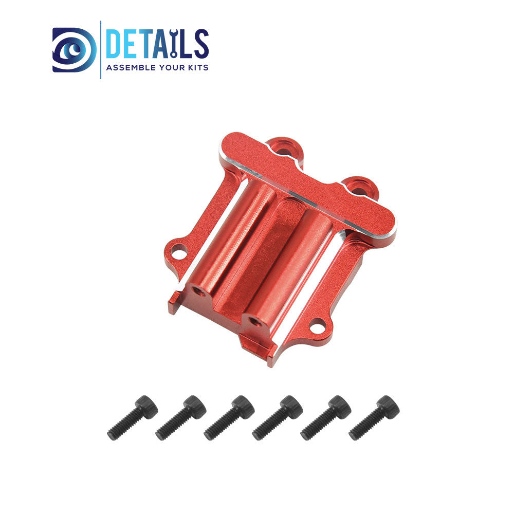 Aluminum Rear Gearbox Covers For ARRMA 1/18 MOJAVE GRANITE GROM Upgrade Parts 1pcs