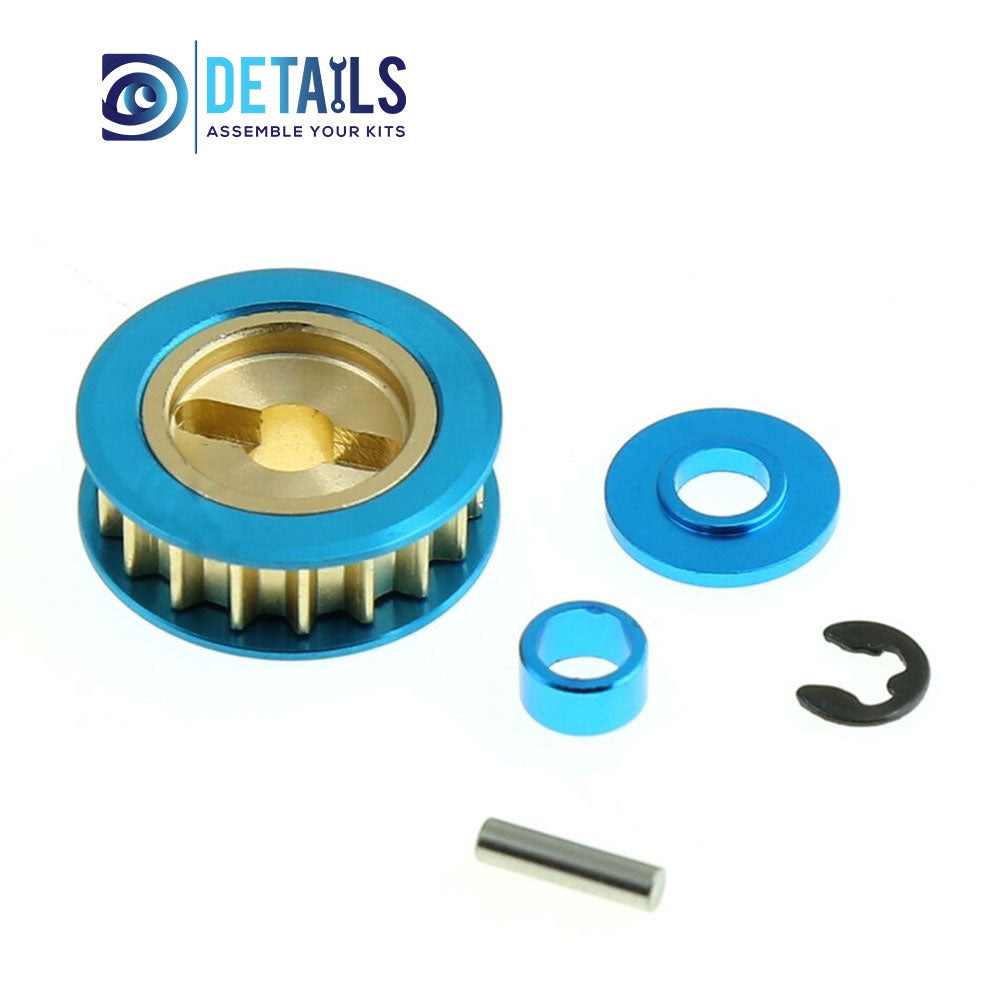 Metal Pulley 18T 300054450 for Tamiya XV-01 XV01 TA06 1/10 RC Car Upgrades Parts