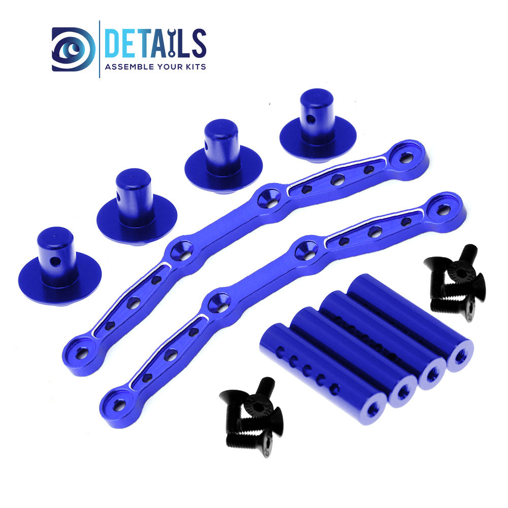 Aluminum Body Mount Post Shell Column for Arrma 1/8 Mojave Upgrade Parts