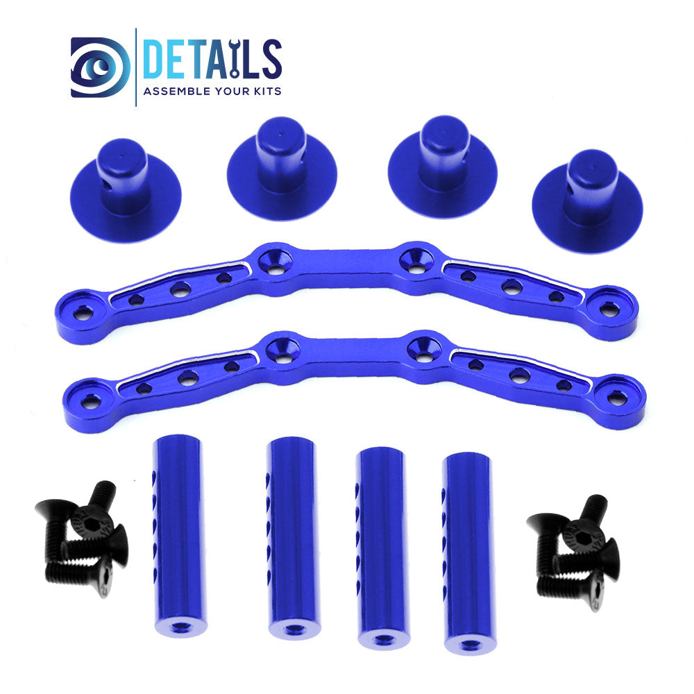 Aluminum Body Mount Post Shell Column for Arrma 1/8 Mojave Upgrade Parts