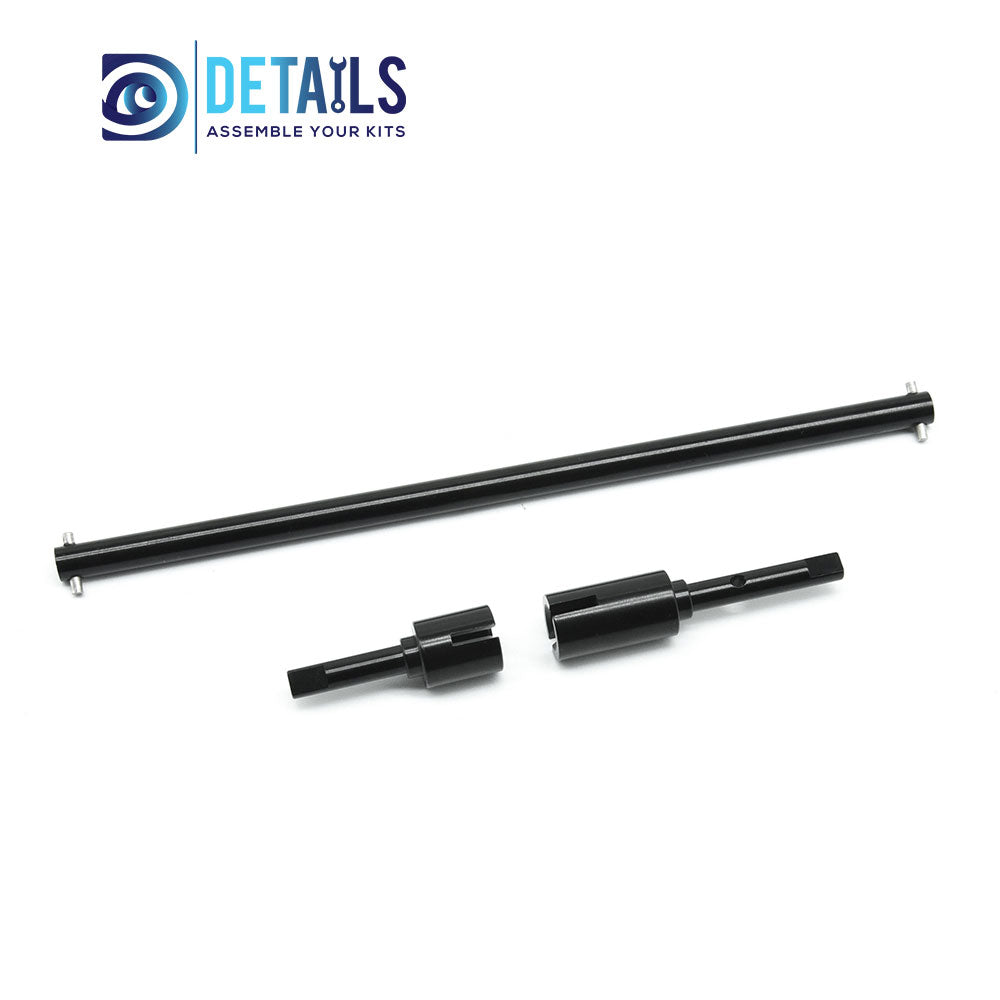 Aluminum Central Drive Shaft and Propeller Joint Set For Tamiya 1/10 TT01