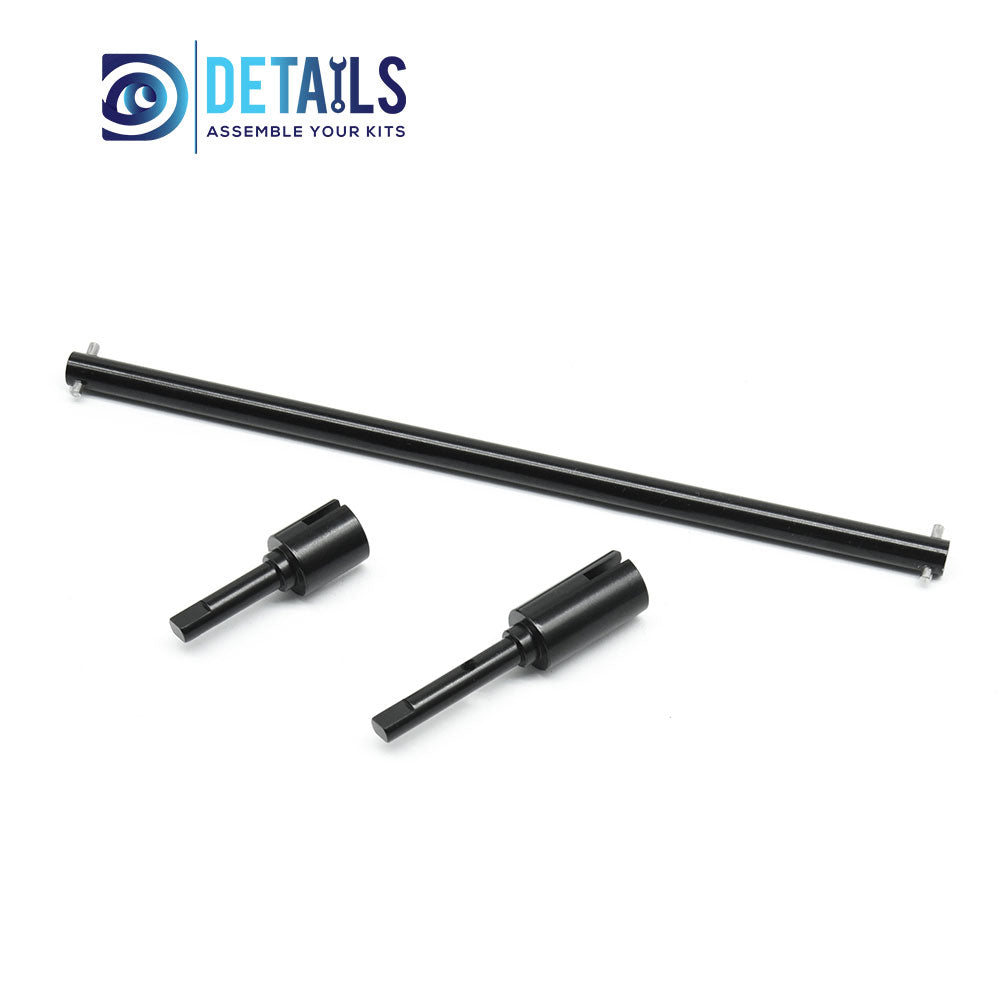 Aluminum Central Drive Shaft and Propeller Joint Set For Tamiya 1/10 TT01