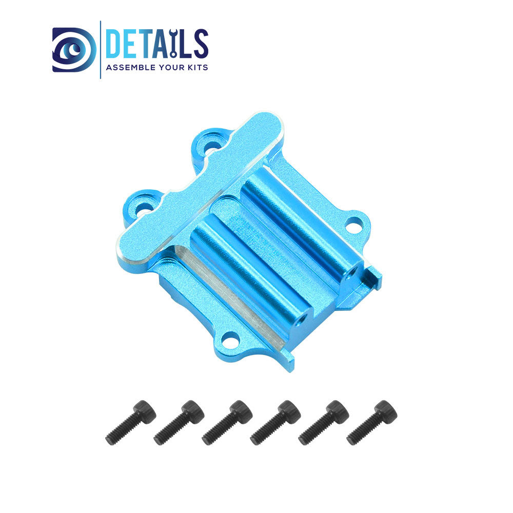 Aluminum Rear Gearbox Covers For ARRMA 1/18 MOJAVE GRANITE GROM Upgrade Parts 1pcs