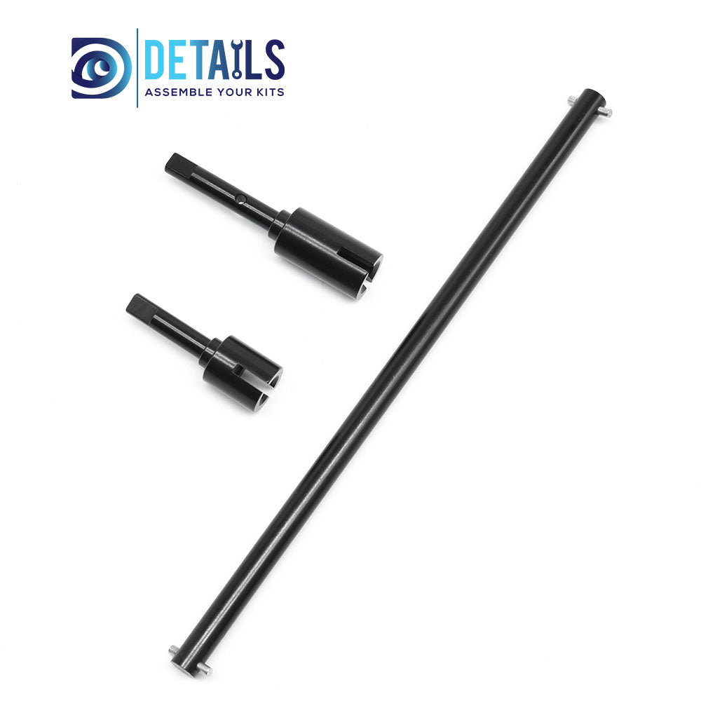 Aluminum Central Drive Shaft and Propeller Joint Set For Tamiya 1/10 TT01