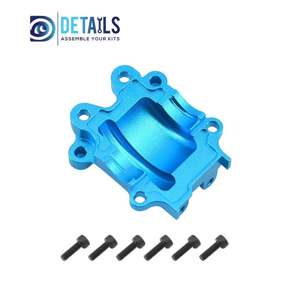Aluminum Rear Gearbox Covers For ARRMA 1/18 MOJAVE GRANITE GROM Upgrade Parts 1pcs