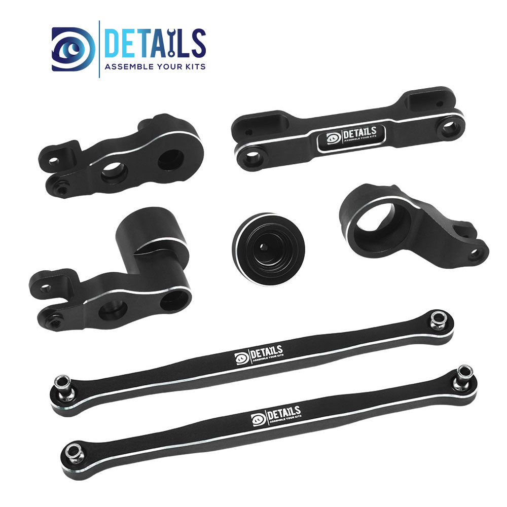 Hobby Details 7075 Aluminum Steering Set For Traxxas Pro Scale Sand FUNCO Car