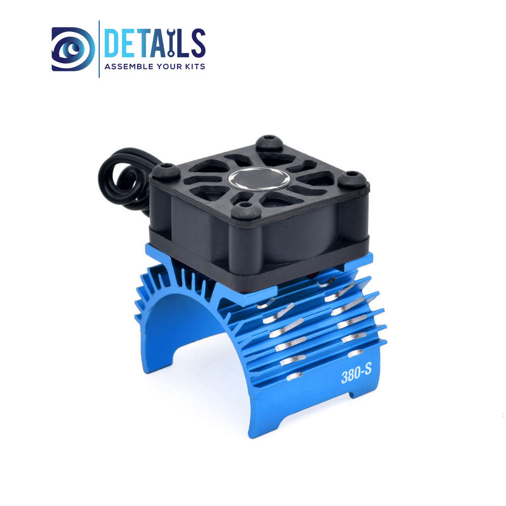 Hobby Details 28/29mm RC Car Motor Cooling Fan with Heatsink 32000RPM(380-S)