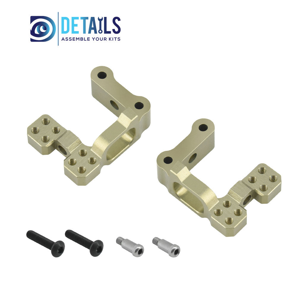 Hobby Details 7075 Aluminum hard oxidation Front C Hubs for Cen Racing 1/8 RC Car Upgrades Parts 2pcs/set