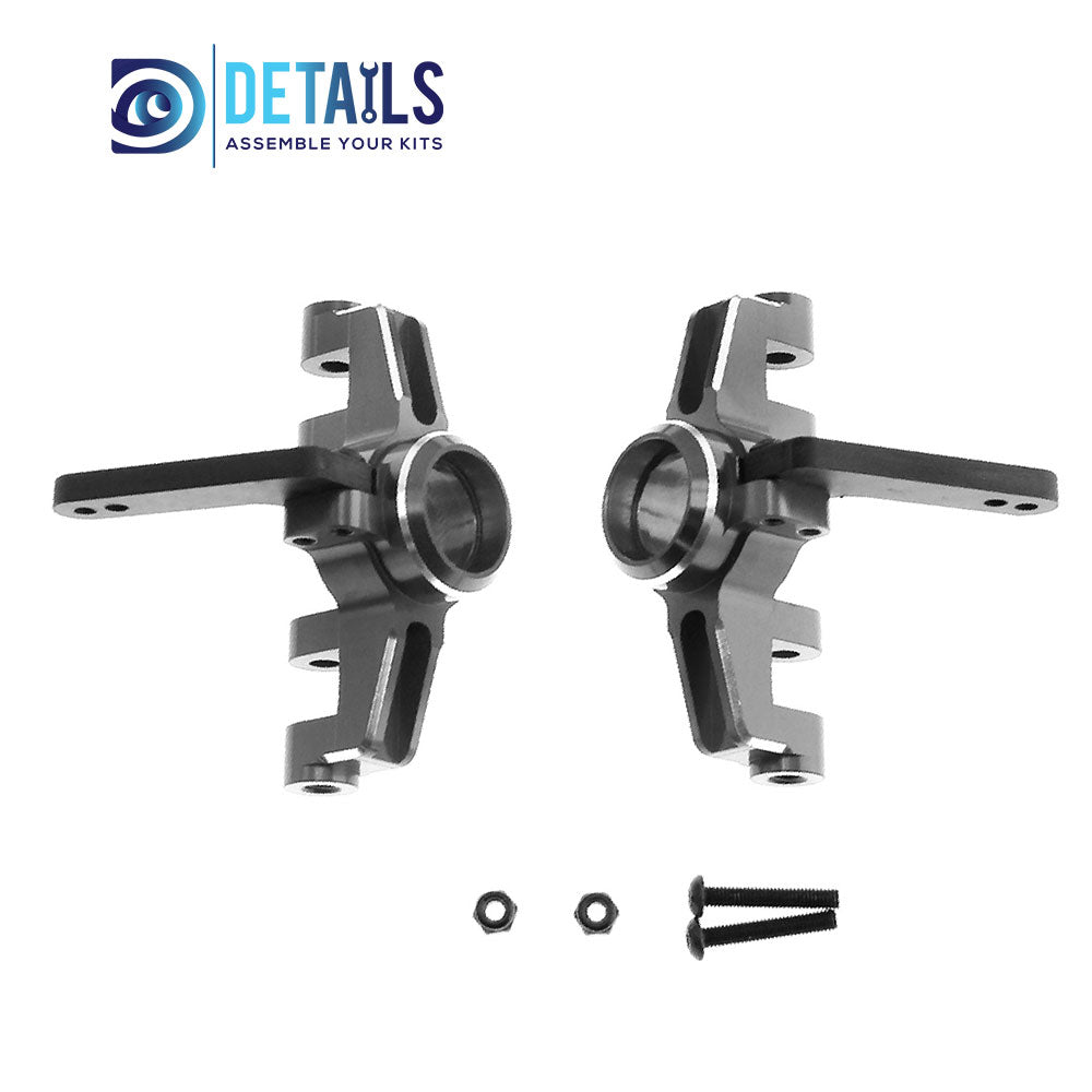 Aluminum and Carbon fiber Front Steering Knuckles for Arrma 1/8 Mojave/1:10 4x4 Kraton Upgrade Parts