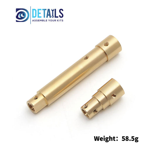 Brass Front Axle Tubes for SCX10 PRO
