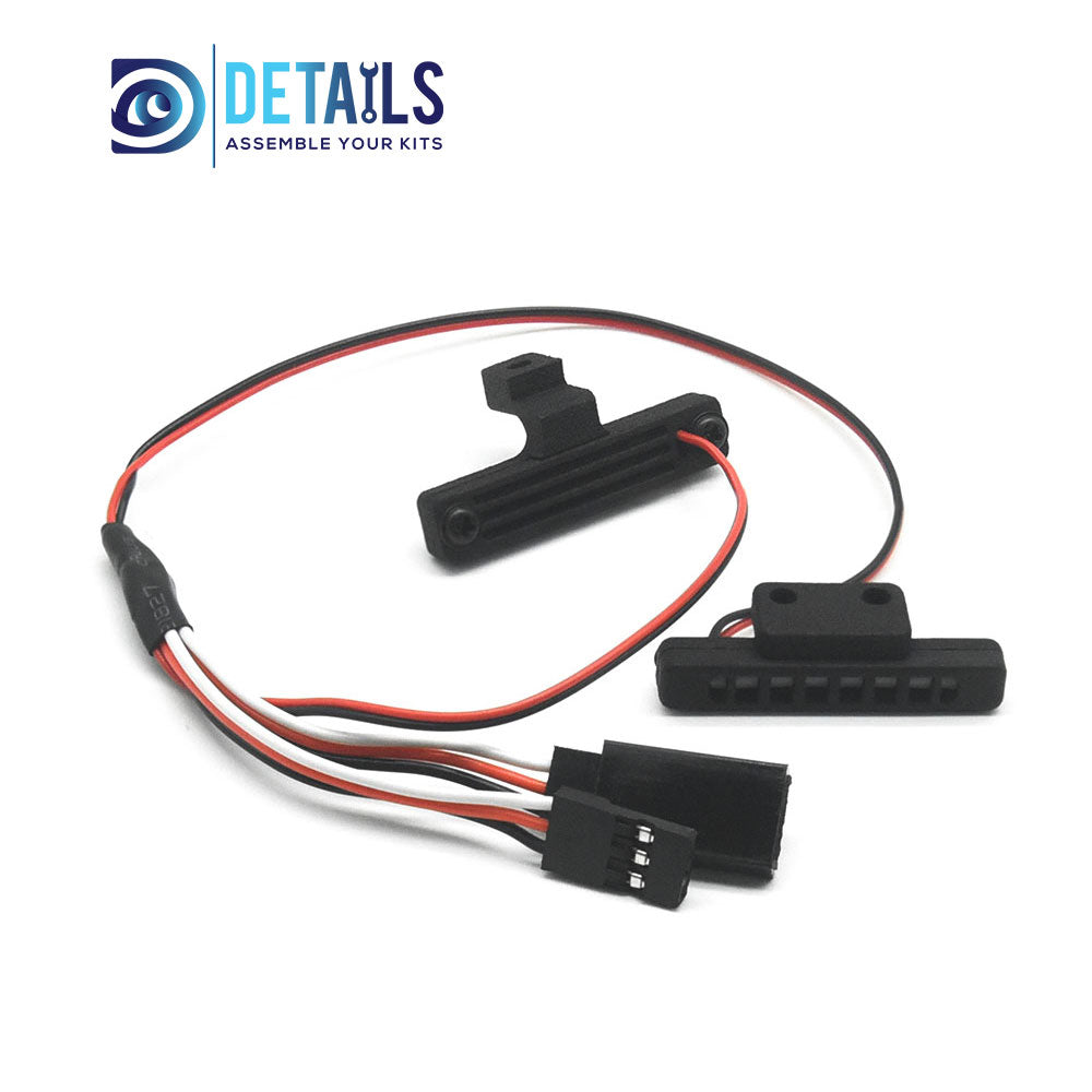 Hobby Details Light Bar Front and Rear for Arrma 1/18 TYPHON GROM Upgrade Parts