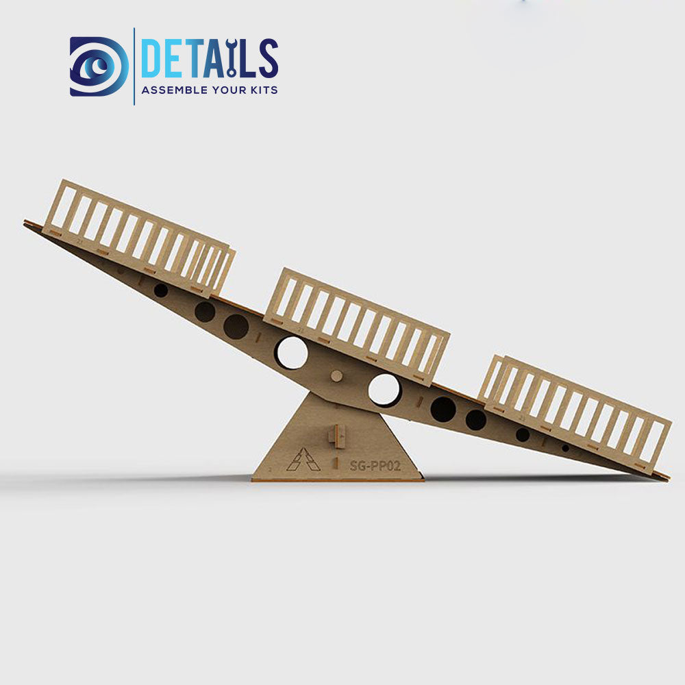 High density wood board climaing car props B