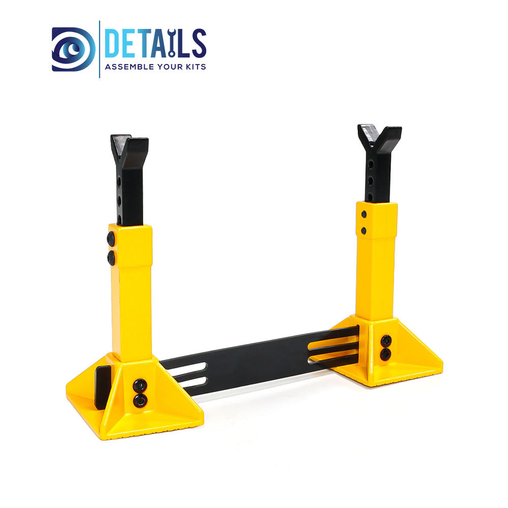 Metal Height Jack Stand for 1/18 1/10 1/8 1/7  Car 2pcs/set