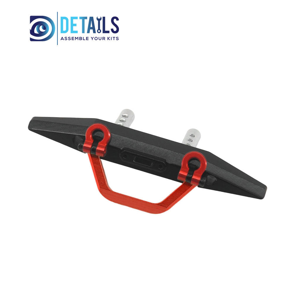 Aluminum Front Bumper for RedCat Ascent18 1/18 Car A: Black Gold B: Black Red