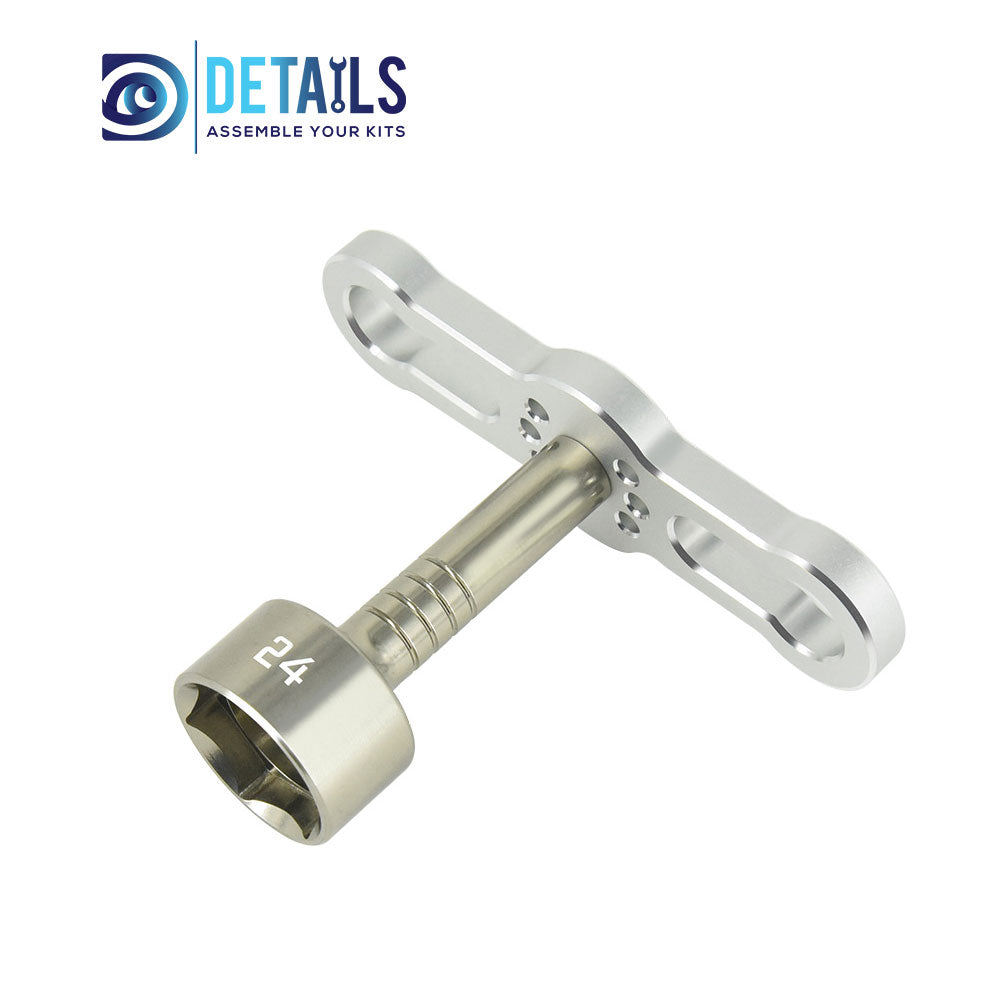 Aluminium Hex Nuts Wrench  24MM