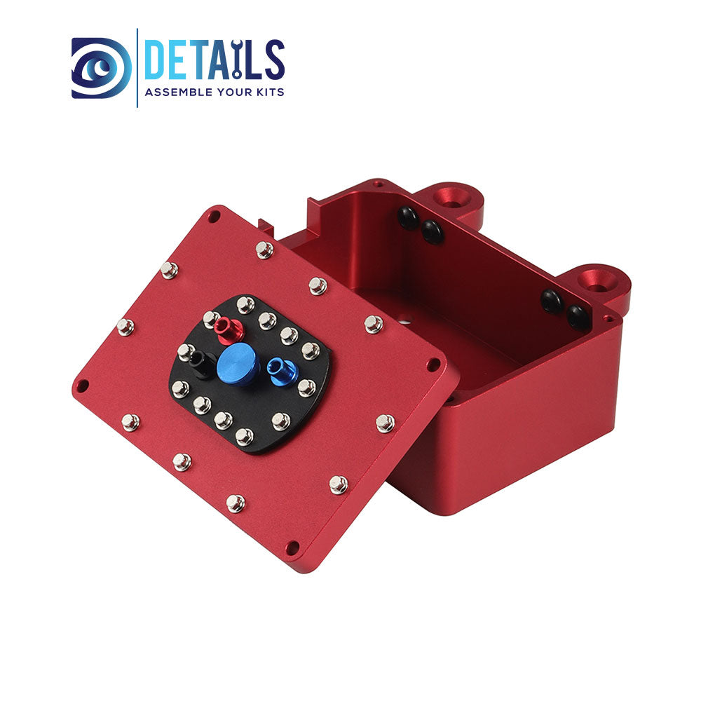 Aluminum CNC Scale Fuel Cell Receiver Box 60*40*26mm