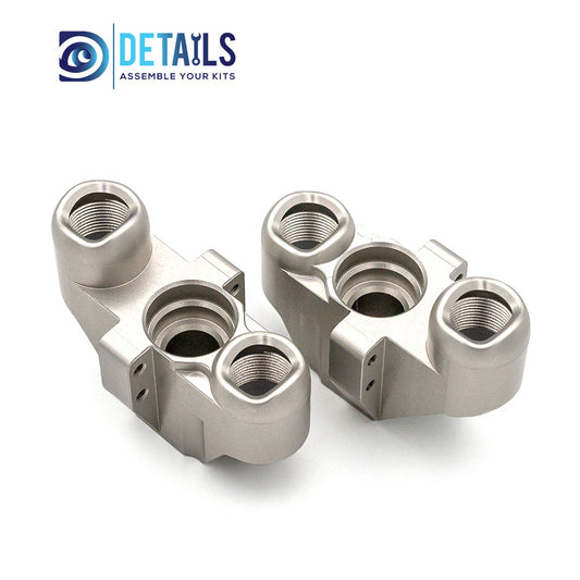 Aluminum Front Steering Blocks Steering Knuckles for Team Corally Kronos XP 6S XTR 1/8 RC Car Upgrades Parts