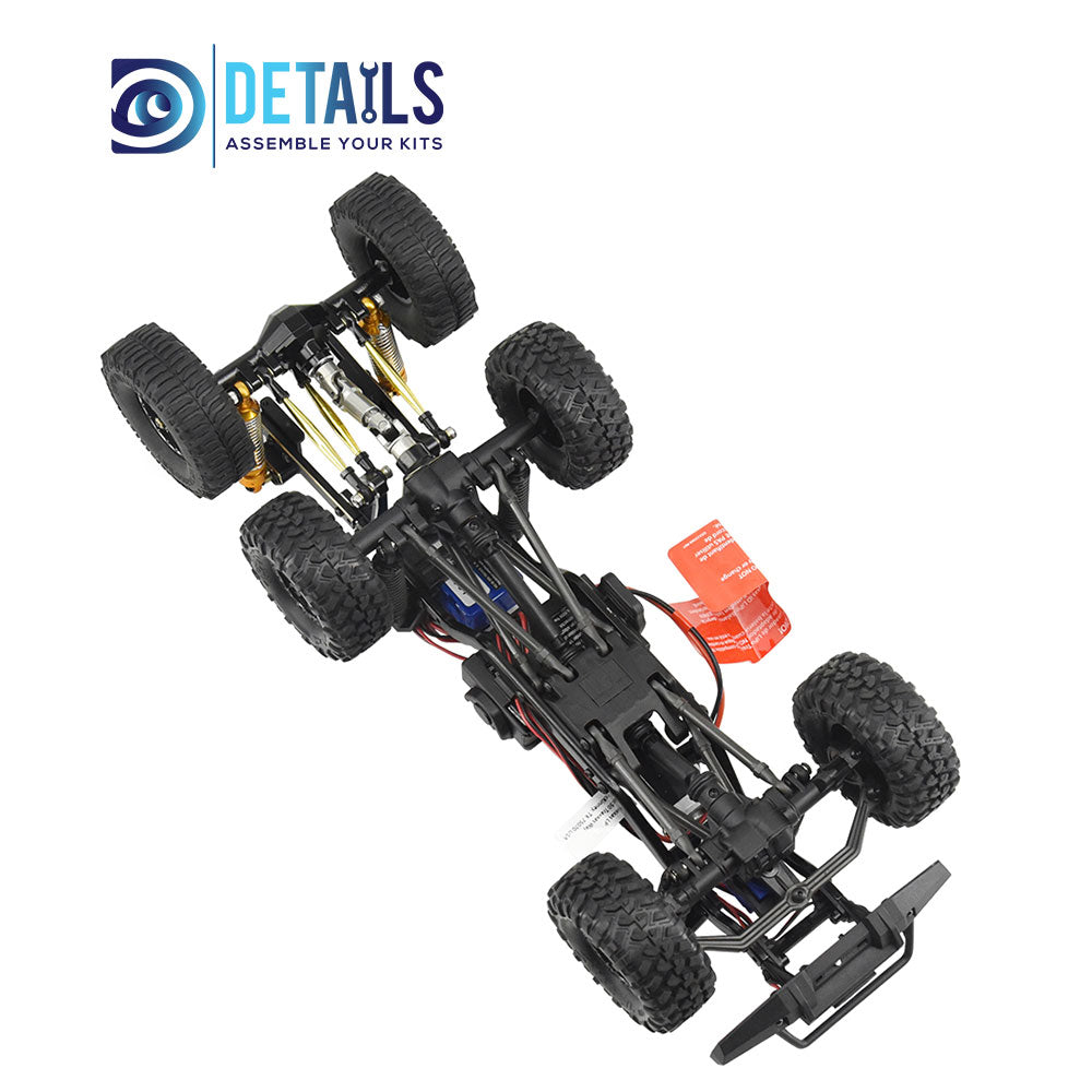 Hobby Details Brass aluminum stainless steel TRX6M 6X6 TRX4M upgraded to TRX6M for 1/18 RC Crawler Car B Style