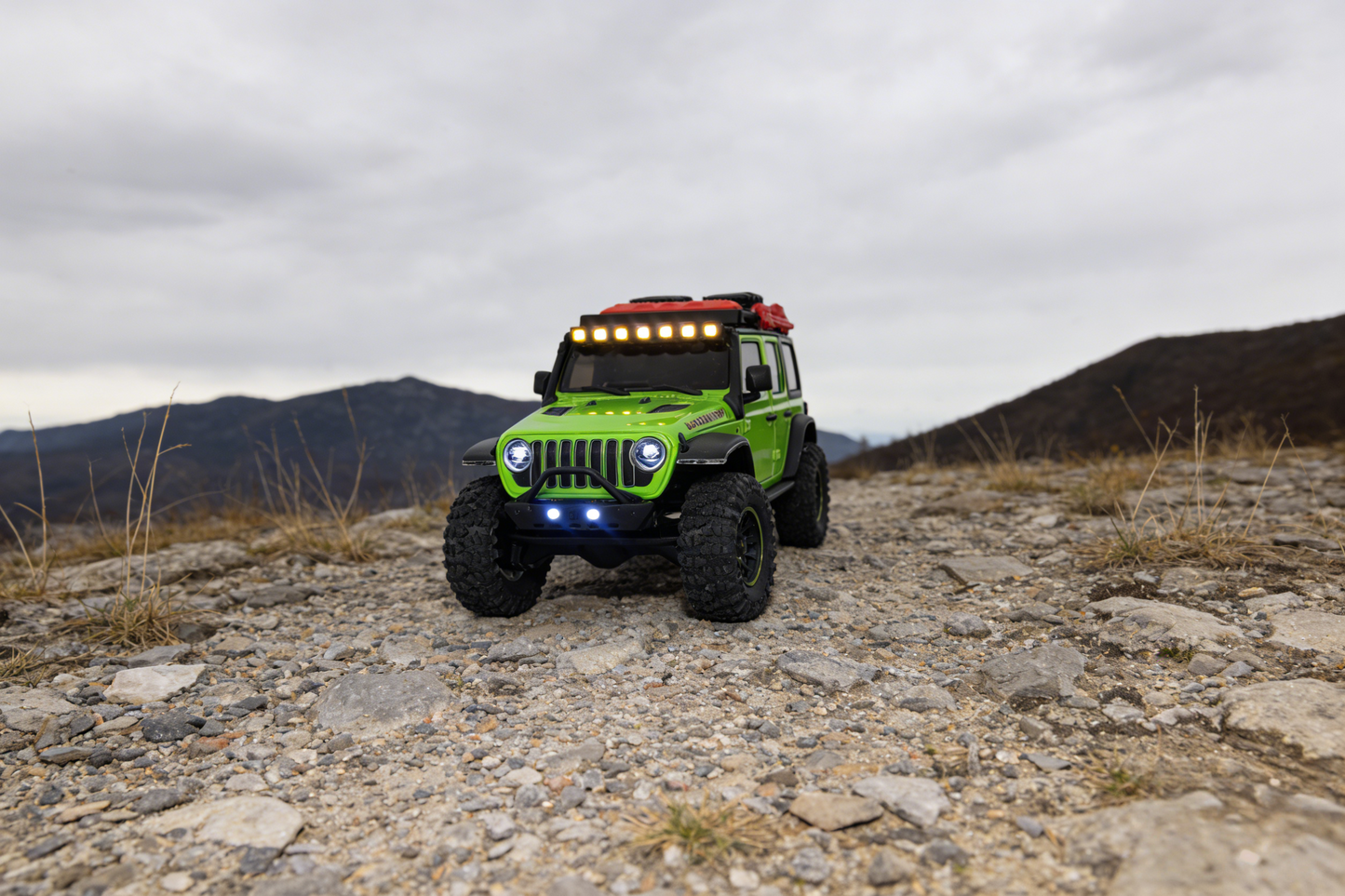 Hobby Details 1PC RC CarBumper Light for SCX30 Jeep Wrangler （No Bumper just lights）