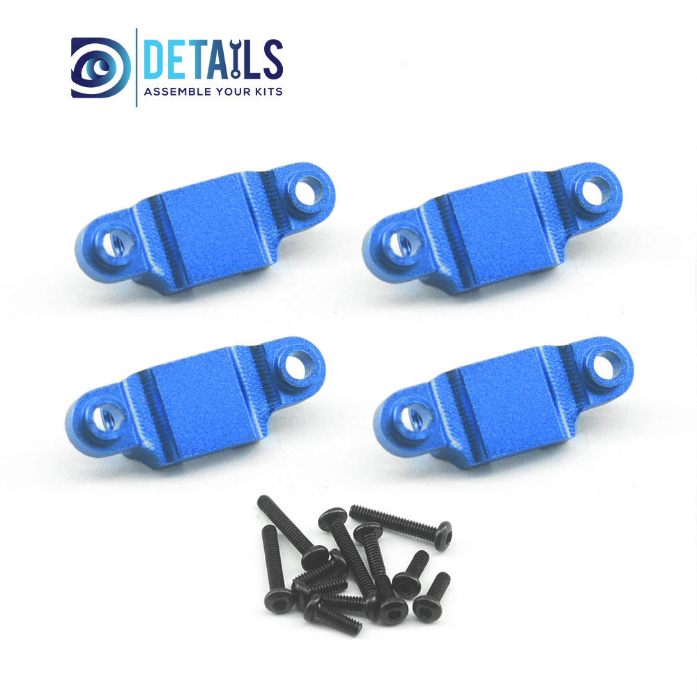 Aluminum Lower Shock Mount For Losi LMT MINI 1/18 4WD Solid Axle Monster ( Front and Rear)