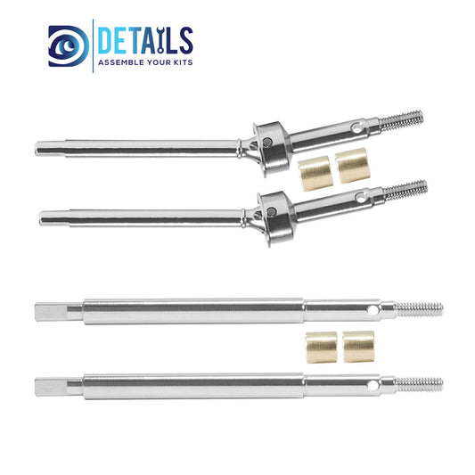 Stainless Steel Front&Rear CVD for TRX-4M 1/18 Car 4pcs/set