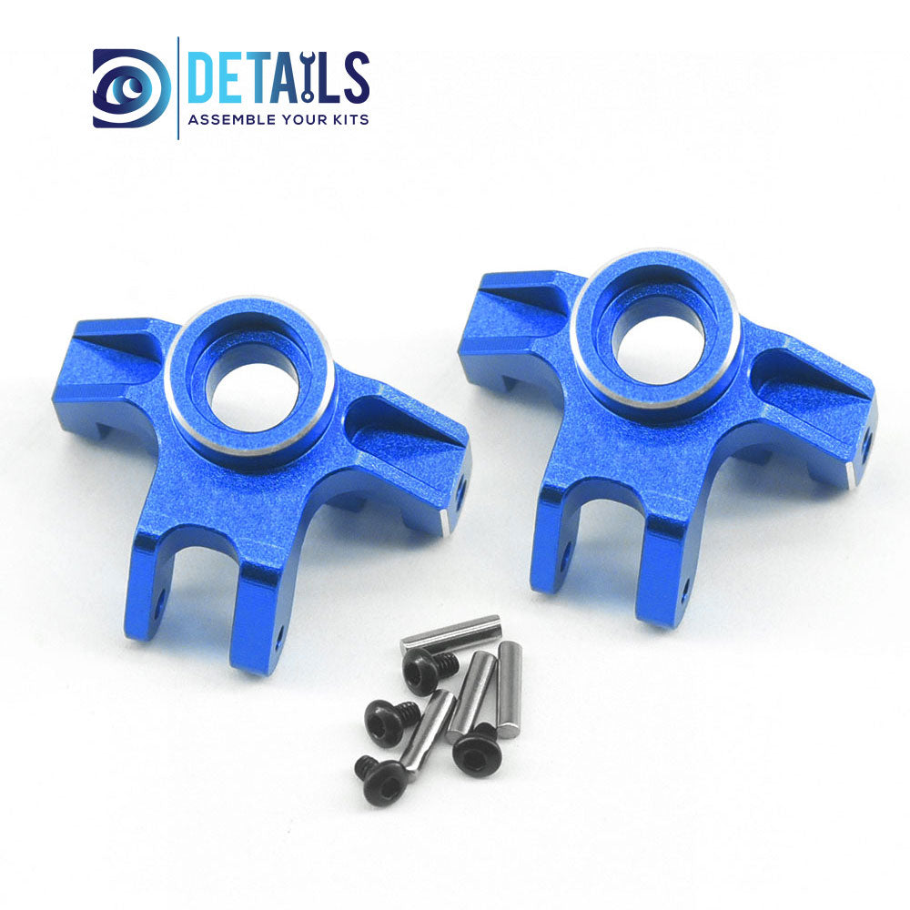 Aluminum Front Steering Knuckles Set For Losi LMT MINI 1/18 4WD Solid Axle Monster