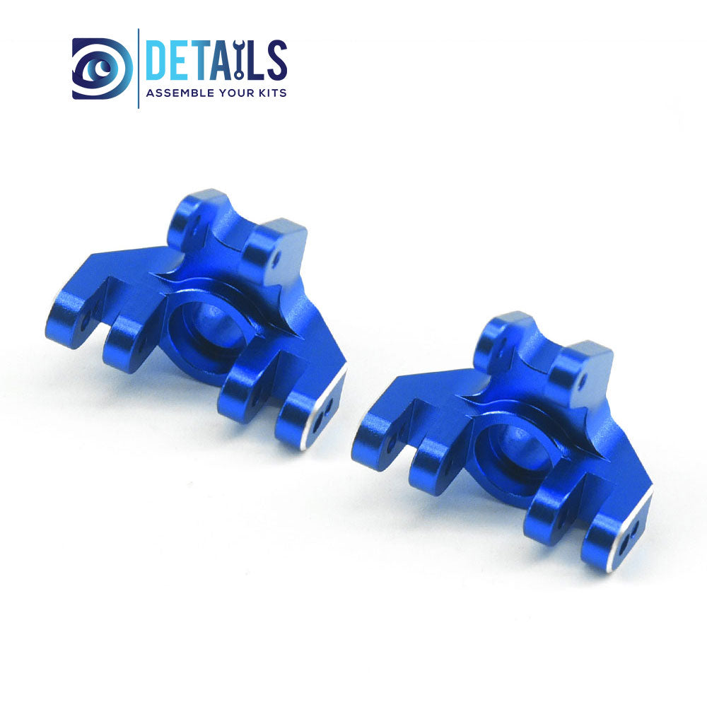 Aluminum Front Steering Knuckles Set For Losi LMT MINI 1/18 4WD Solid Axle Monster