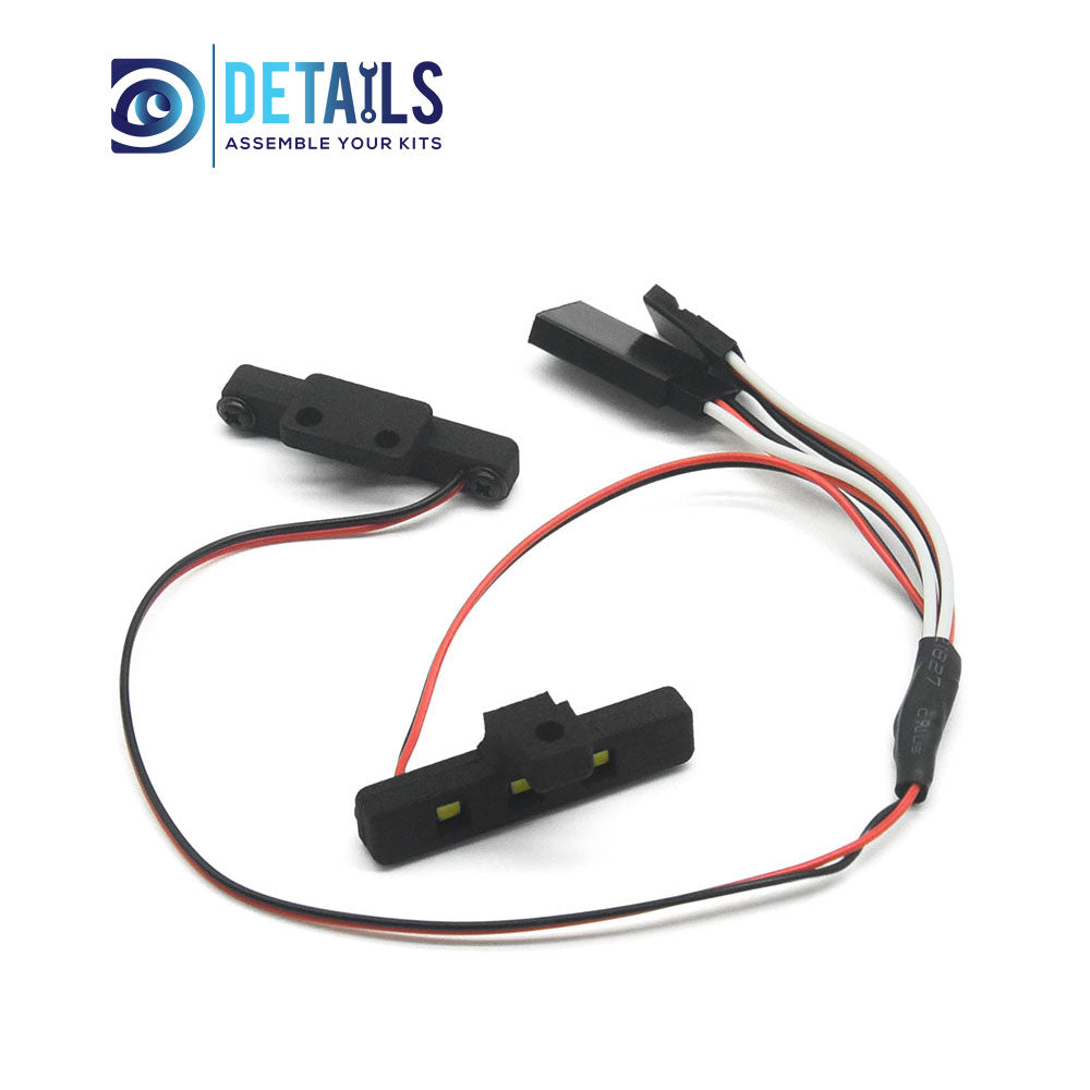 Hobby Details Light Bar Front and Rear for Arrma 1/18 TYPHON GROM Upgrade Parts