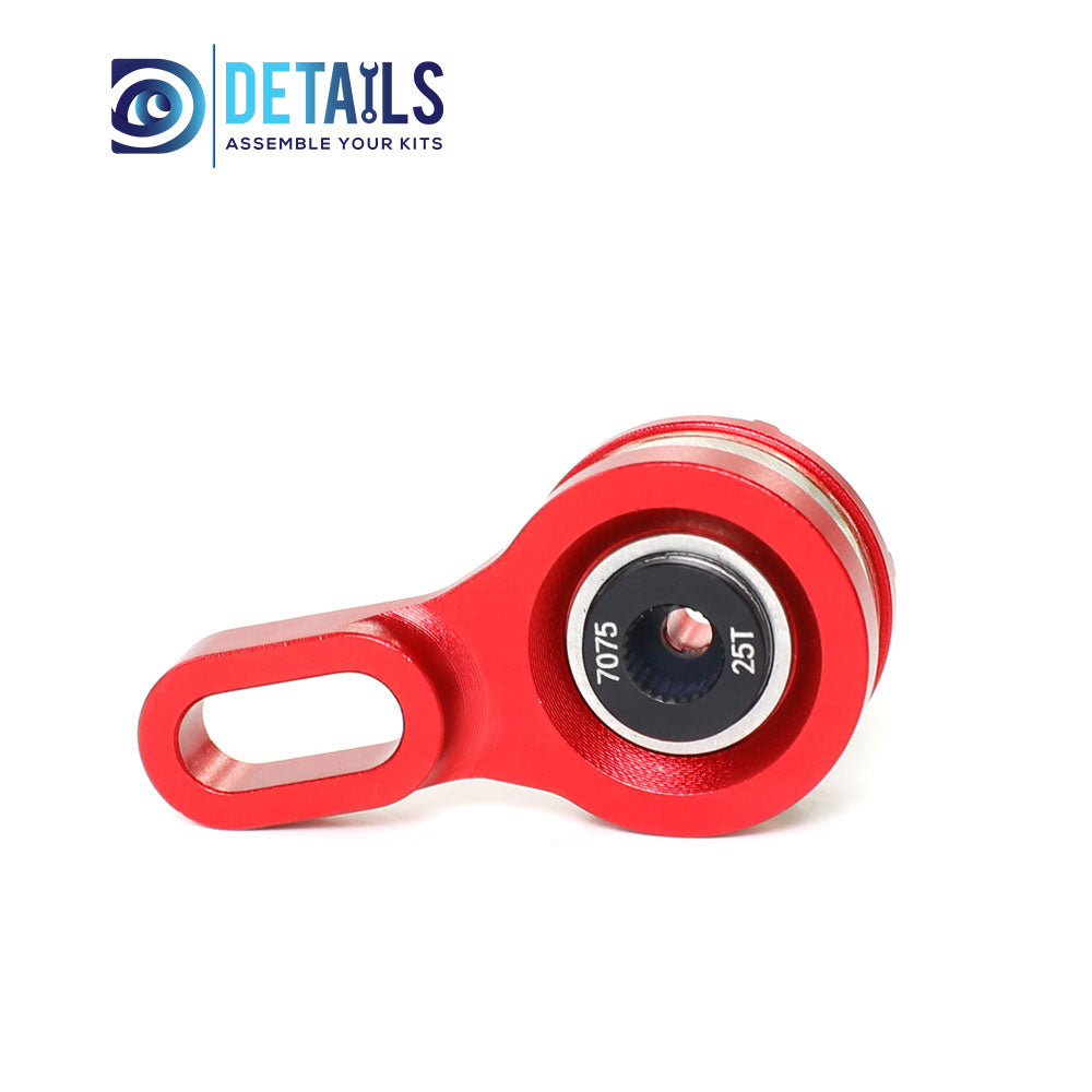 Hobby Details 7075 Aluminum  servo arm Set for LOSI 1/4 Promoto MX Motorcycle A:Red B:Black C:Blue D:Green
