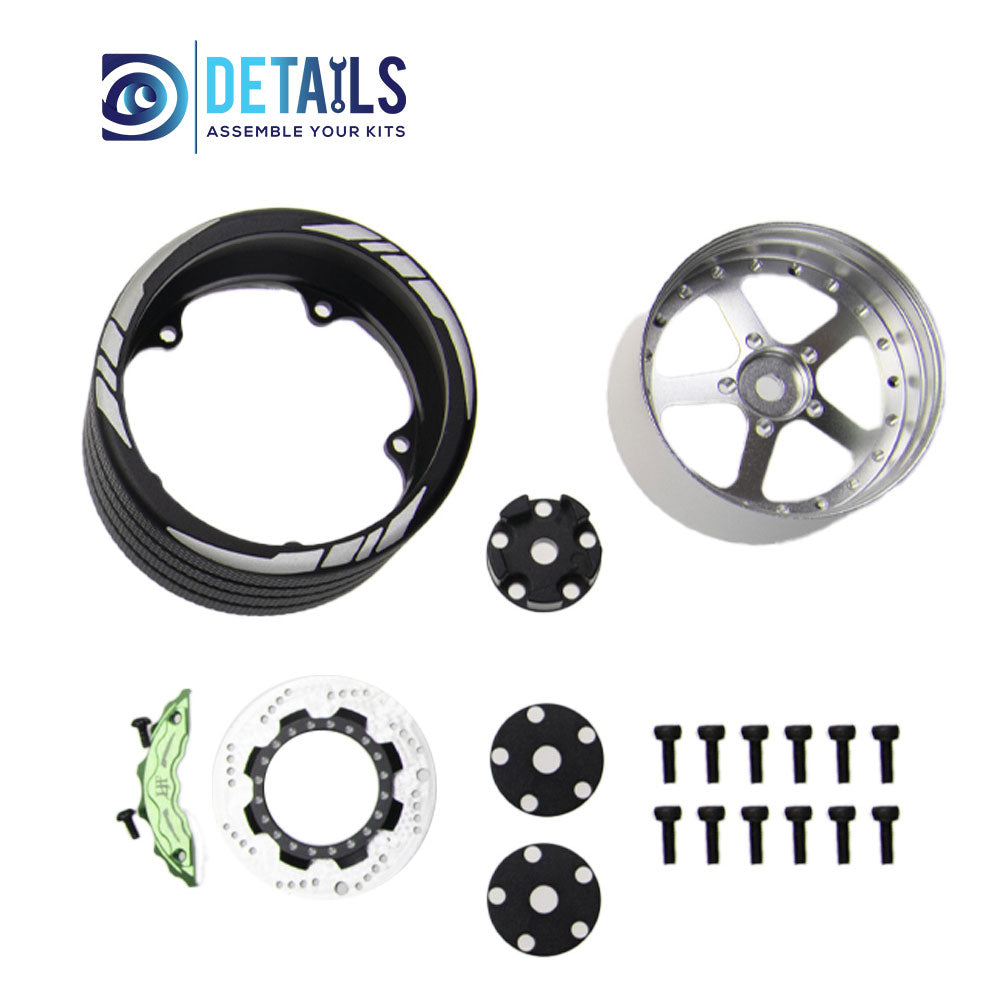 Metal RC Transmitter Steering Handwheel for FlySky NB4 SANWA MT4 FUTABA 3PV WFLY X9