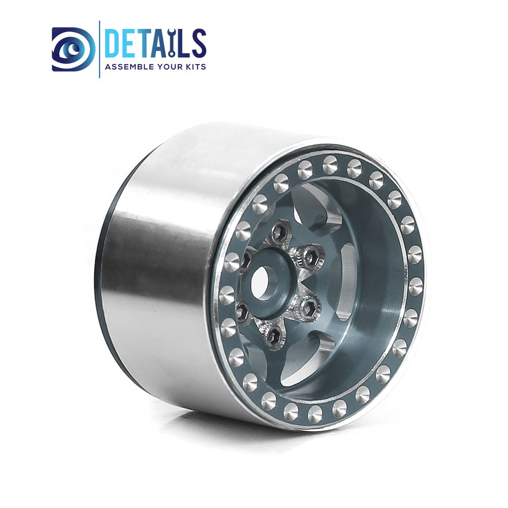 1.0" Aluminum Crawler Wheels For SCX24 TRX4M 4pcs/set