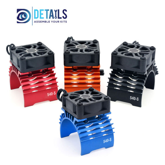 Hobby Details 36mm RC Car Motor Cooling Fan with Heatsink 28000RPM(540-S)