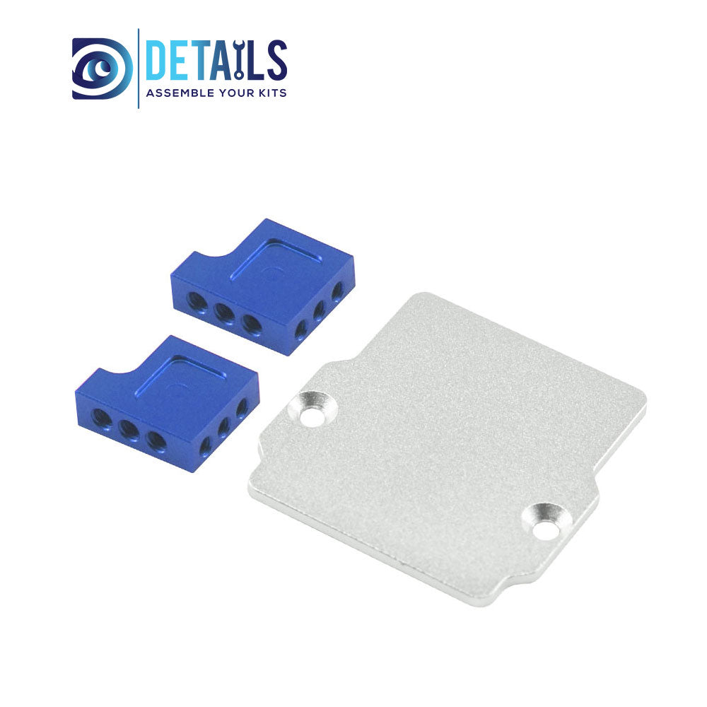 Hobby Details Aluminum Reciver ESC Servo Mount Seat  forARRMA 1/18 MOJAVE GRANITE GROM Upgrade Parts