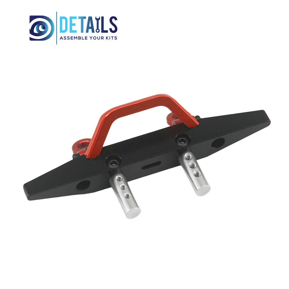 Aluminum Front Bumper for RedCat Ascent18 1/18 Car A: Black Gold B: Black Red