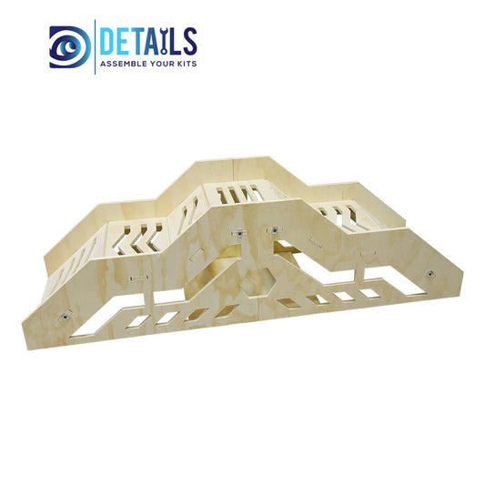 1/10 High Density RC  Crawler Wood Board Tracks 10 layers Hardened Thickness J Style