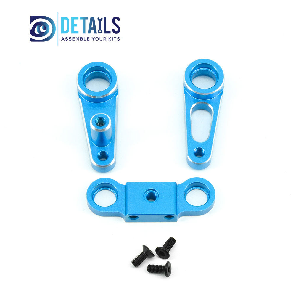Hobby Details Aluminum Steering Set Steering&Rods Set for Tamiya BBX BBX01 Upgrades Parts