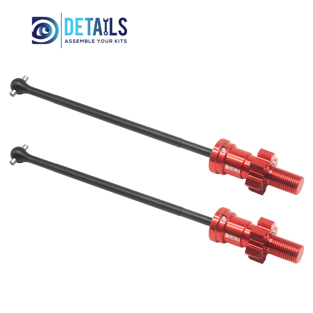 Hobby Details Metal Drive Shaft Set For Traxxas Pro Scale Sand FUNCO Car 2pcs/set