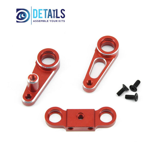 Hobby Details Aluminum Steering Set Steering&Rods Set for Tamiya BBX BBX01 Upgrades Parts