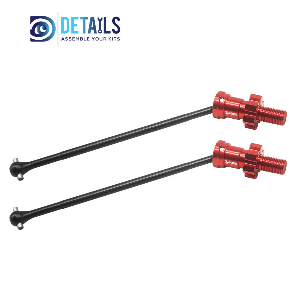 Hobby Details Metal Drive Shaft Set For Traxxas Pro Scale Sand FUNCO Car 2pcs/set