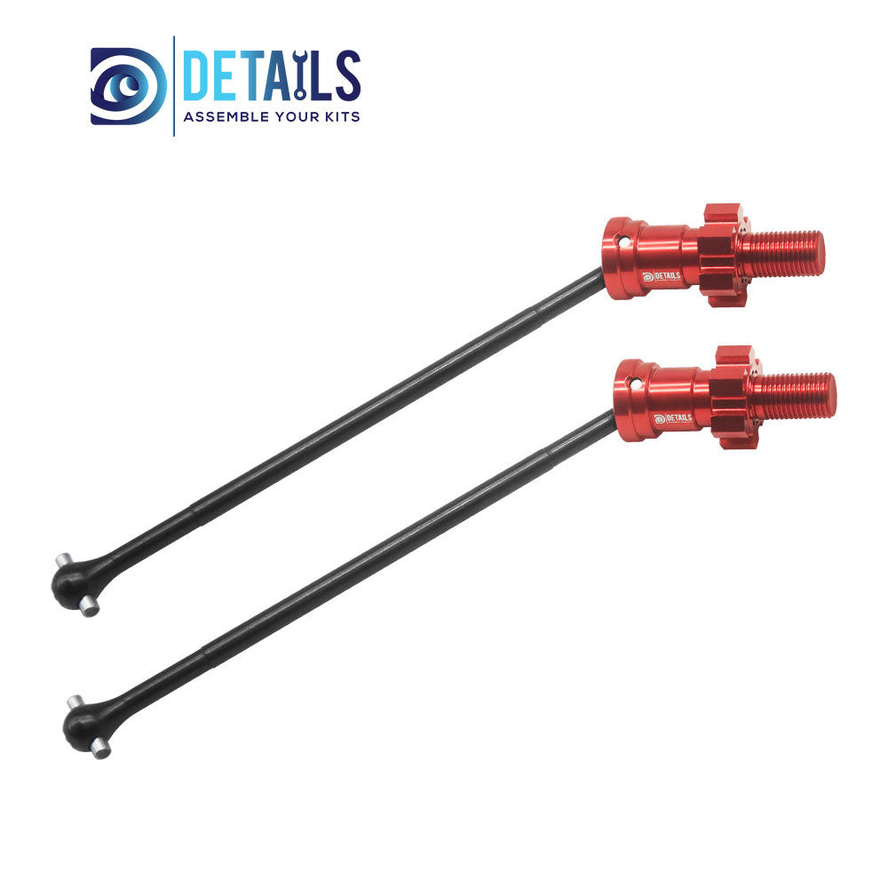 Hobby Details Metal Drive Shaft Set For Traxxas Pro Scale Sand FUNCO Car 2pcs/set